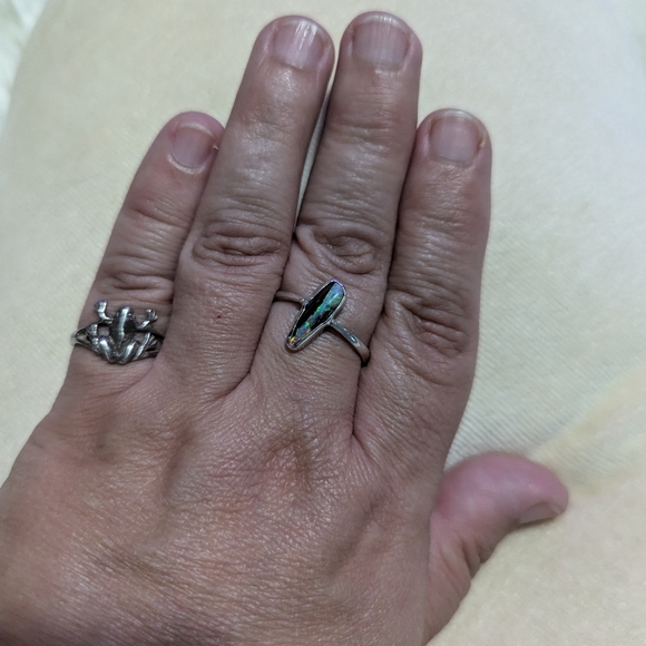 Sterling Silver Frog Ring size 6? - Picture 3 of 3